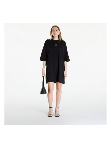 Рокля Tommy Jeans Badge Tee Dress Black M