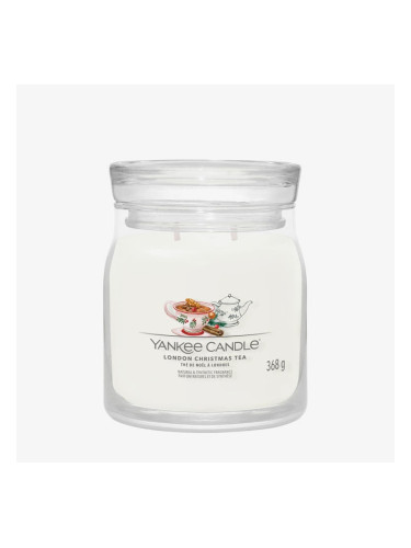 Yankee Candle Signature Medium Jar 2 Wicks - London Christmas Tea Universal