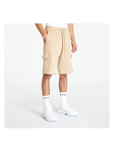 Къси панталони Urban Classics Organic Cargo Sweatshorts Union Beige S