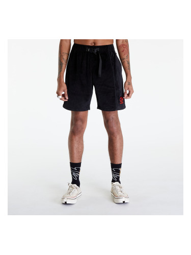 Къси панталони PLEASURES Flip Corduroy Shorts Black S