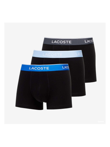 LACOSTE Trunk 3 Pack Black/ Blue S