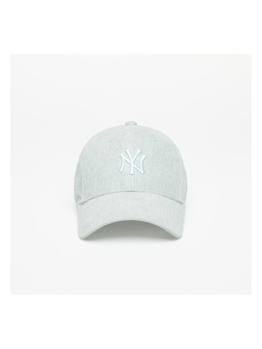 Шапка New Era New York Yankees Womens Summer Cord 9FORTY Adjustable Cap Jade Green Universal