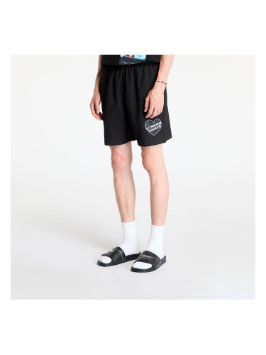 PLEASURES Heart Sport Shorts Black S