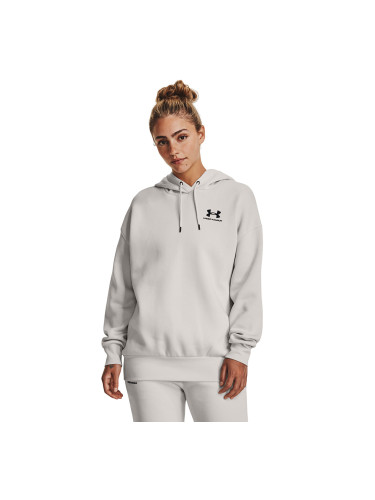 Суитшърт Under Armour Essential Flc Os Hoodie White Clay S