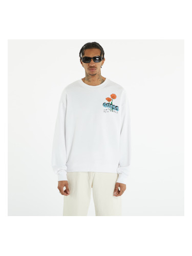 Суитшърт GUESS Go Earth Day Floral Crewneck Pure White XS