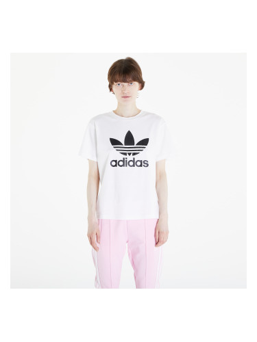 Тениска adidas Trefoil Regular Tee White XS