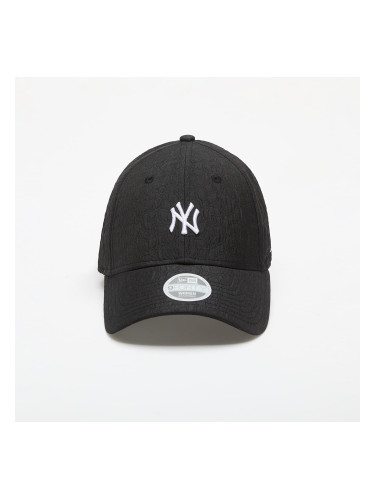 Шапка New Era MLB New York Yankees Womens Jacquard 9FORTY Adjustable Cap Black Universal