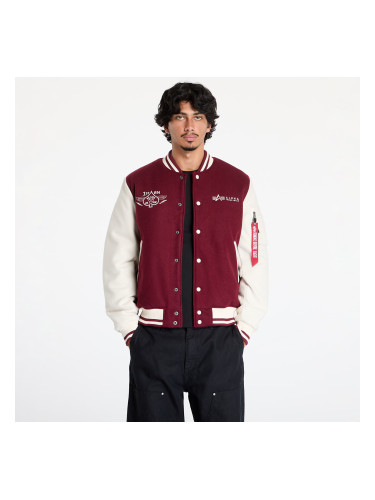 Яке Alpha Industries Varsity Air Force Jacket Burgundy M