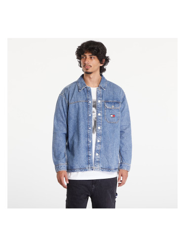 Яке Tommy Jeans Essential Denim Overshirt Mid Indigo M