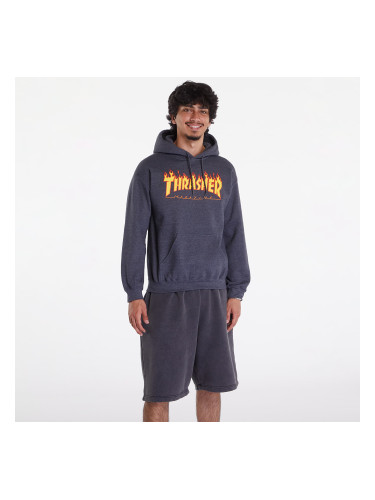 Суитшърт Thrasher Flame Hoodie Dark Grey L