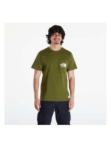 Тениска The North Face Berkeley California Pocket S/S Tee Forest Olive L