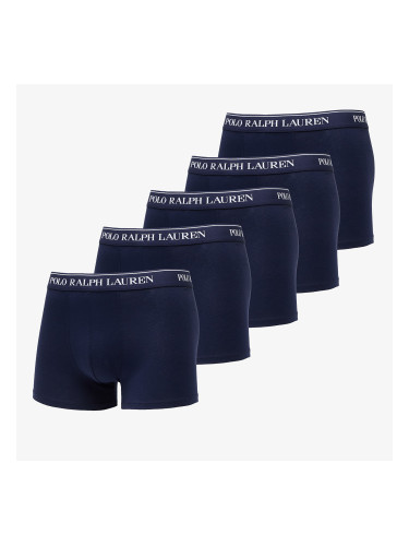 Боксерки Ralph Lauren Classic Trunk 5-Pack Navy S