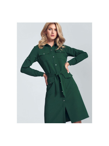 Рокля Figl model 147926 Green L