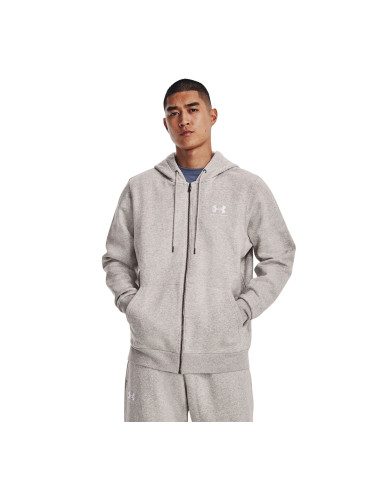 Суитшърт Under Armour Essential Fleece Fz Hood Ghost Gray Medium Heather S