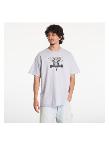 Тениска Thrasher Skategoat Melange Grey M