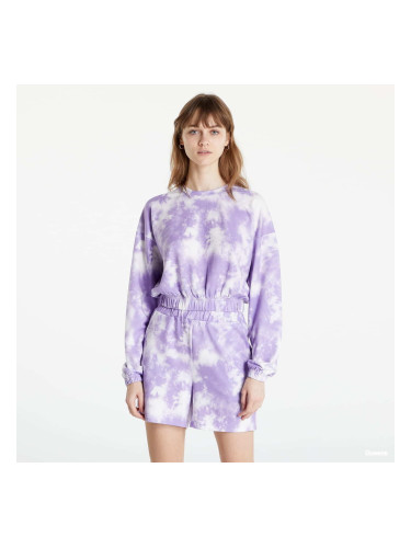 Noisy May Cropped Top Purple/ White XS