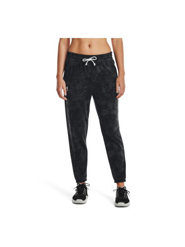 Панталони Under Armour Rival Terry Print Jogger Black XS