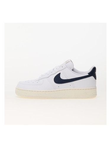 Сникърси Nike W Air Force 1 '07 Nn White/ Obsidian-Pale Ivory-Metallic Gold EUR 38