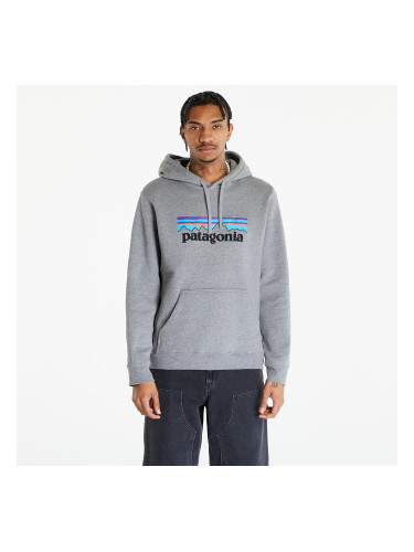 Суитшърт Patagonia P-6 Logo Uprisal Hoody Gravel Heather XL