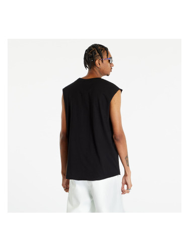 Urban Classics Open Edge Sleeveless Tee Black S