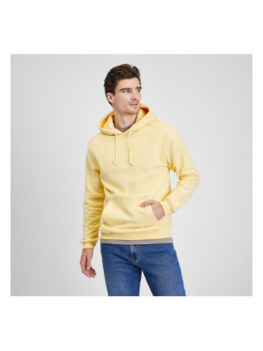 Суитшърт GAP Non Logo Hoodie Havana Yellow S