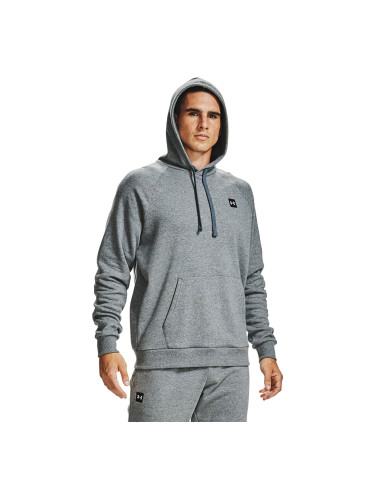 Суитшърт Under Armour Rival Fleece Hoodie Pitch Gray Light Heather M
