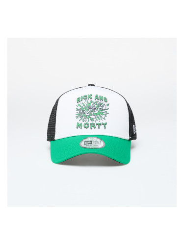 Шапка New Era x Rick And Morty 9Forty Trucker Snapback Green/ Black/ White Universal