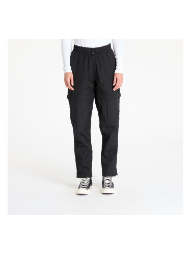 Панталони Urban Classics Ladies Shiny Crinkle Nylon Zip Pants Black L