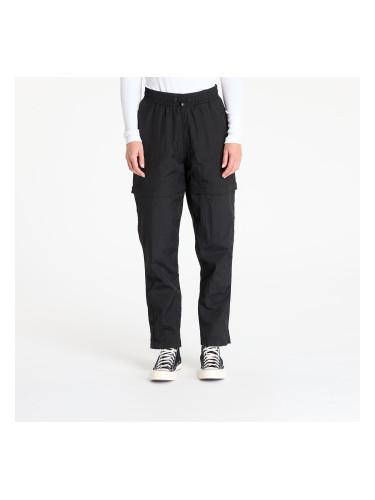 Панталони Urban Classics Ladies Shiny Crinkle Nylon Zip Pants Black S