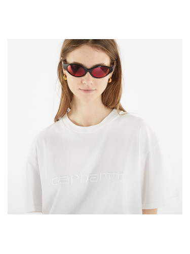 Тениска Carhartt WIP Duster Short Sleeve T-Shirt UNISEX White Garment Dyed XS