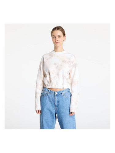 Суитшърт Calvin Klein Jeans Cropped Tie Dye Sweatshirt Tie Dye Aop M