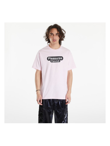 Тениска PLEASURES Fanclub T-Shirt Pink S