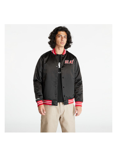 Яке Mitchell & Ness Miami Heat Heavyweight Satin Jacket Black M