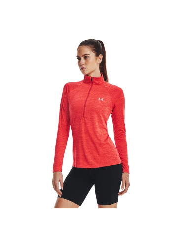 Суитшърт Under Armour Tech 1/2 Zip - Twist Red S