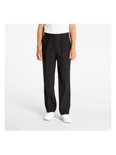 Панталони Urban Classics Straight Pleat-Front Trousers Black W36