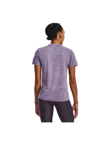 Тениска Under Armour Seamless Stride Ss Purple XS