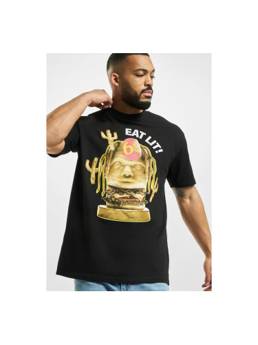 Тениска Urban Classics Eat Lit Oversize Tee Black S