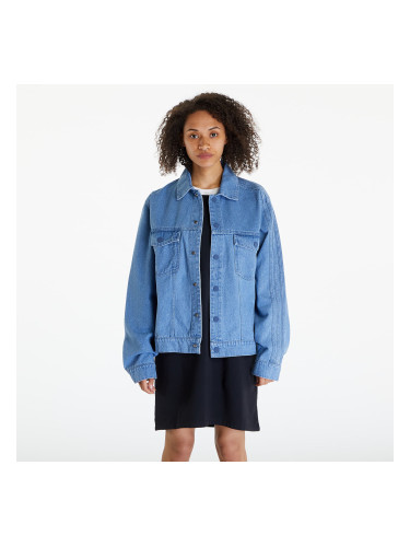 Яке adidas x KSENIASCHNAIDER 3-Stripe Jacket Blue Denim L