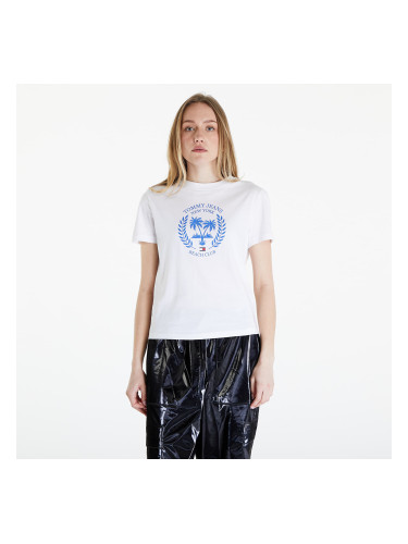 Тениска Tommy Jeans Prep Luxe Tee White S