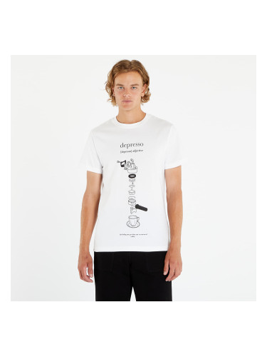 Тениска Urban Classics Depresso Tee White L