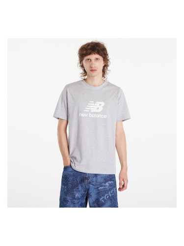 Тениска New Balance Sport Essentials Logo T-Shirt Athletic Grey M