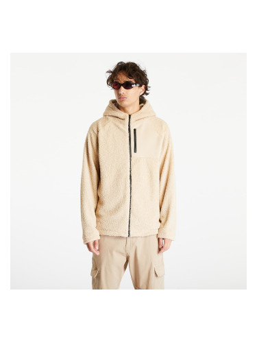 Яке Urban Classics Hooded Sherpa Zip Jacket Dark Sand S