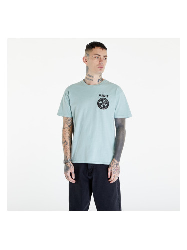 Тениска OBEY Stay Alert T-Shirt Pigment Surf Spray L