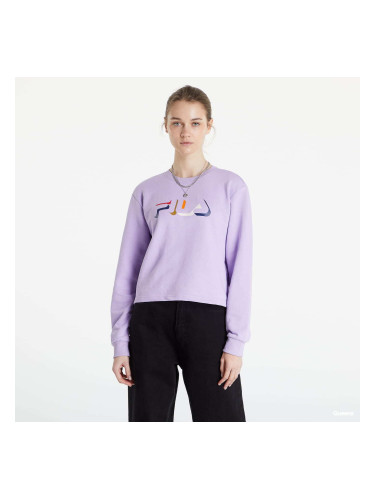 Суитшърт Fila Boraceia Cropped Crew Sweat Purple XS