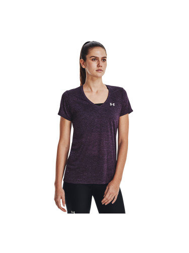 Тениска Under Armour Tech Ssv - Twist Purple XS