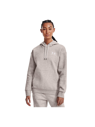 Суитшърт Under Armour Essential Fleece Hoodie Ghost Gray Light Heather M