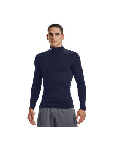 Тениска Under Armour Cg Armour Comp Mock Midnight Navy L