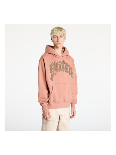 Суитшърт PLEASURES Twitch Studded Hoodie Clay S