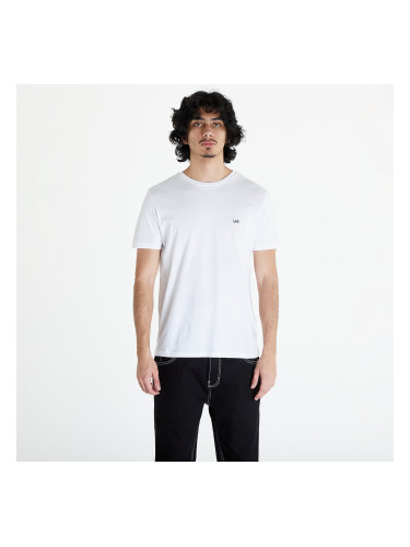 Тениска Lee Ss Patch Logo Tee White XL