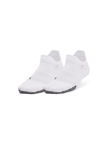 Under Armour Breathe 2 No Show Tab 2Pk White Universal